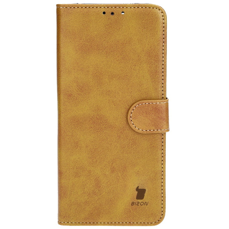 Etui z klapką Bizon Case Pocket do Xiaomi Redmi Note 12 5G / Xiaomi Poco X5, brązowe