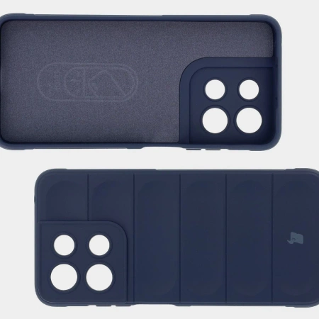 Pancerne etui Bizon Case Tur do Motorola Moto G15 / G15 Power, granatowe