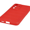 Pancerne etui Bizon Case Tur do Galaxy S25 FE, czerwone