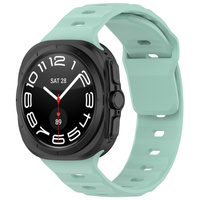 Silikonowy pasek Bizon Strap Watch Silicone G do Galaxy Watch Ultra 2 / 1, miętowy
