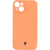 Etui Bizon Case Silicone do iPhone 14, pomarańczowe