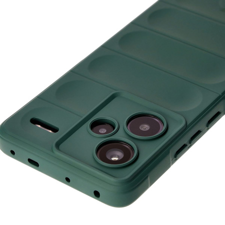 Pancerne etui Bizon Case Tur do Xiaomi Redmi Note 13 Pro+ 5G, ciemnozielone