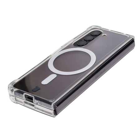 Etui Bizon Case Pure Magnetic do Galaxy Z Fold5, przezroczyste