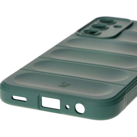 Pancerne etui Bizon Case Tur do Galaxy A15 5G/4G, ciemnozielone