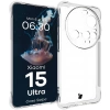 Elastyczne etui Bizon Case Salpa do Xiaomi 15 Ultra, przezroczyste