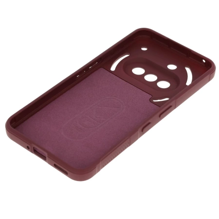 Pancerne etui Bizon Case Tur do Nothing Phone (3a), burgundowe