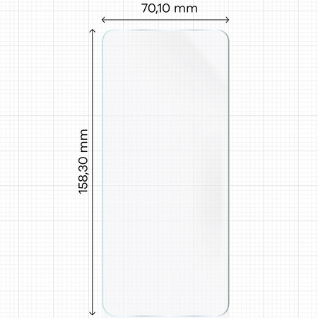 Folia hydrożelowa na ekran Bizon Glass Hydrogel Front Duo do Realme 11 5G, 2 sztuki