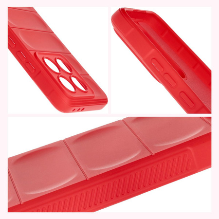 Pancerne etui Bizon Case Tur do Xiaomi 14T, czerwone