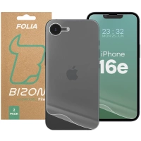 Folia hydrożelowa na tył i przód Bizon Glass Hydrogel Pack do iPhone 16e