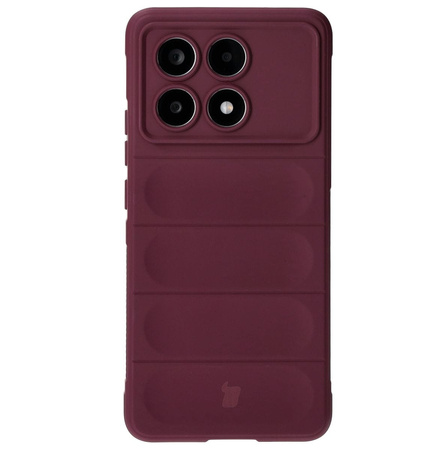 Pancerne etui Bizon Case Tur do Xiaomi Poco X6 Pro, ciemnofioletowe