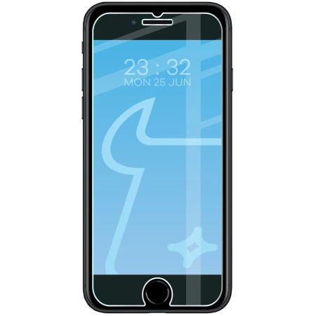 Szkło hartowane Bizon Glass Clear Duo do iPhone SE 2022 / 2020 / 8 / 7, 2 sztuki