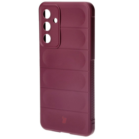 Pancerne etui Bizon Case Tur do Galaxy M55 5G, burgundowe