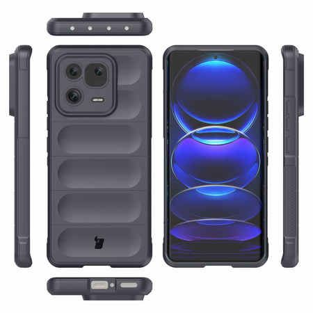 Pancerne etui Bizon Case Tur do Xiaomi 13 Pro, szare