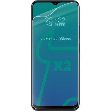 Folia hydrożelowa na ekran Bizon Glass Hydrogel dla Realme C33, 2 sztuki