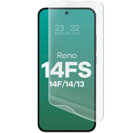 Folia hydrożelowa na ekran Bizon Glass Hydrogel Front Duo do Oppo Reno14 / 14 FS / 14 F / 13, 2 sztuki