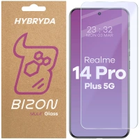 Elastyczne szkło hybrydowe Bizon Glass Mule do Realme 14 Pro Plus 5G