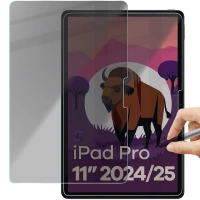 Prywatyzujące szkło hartowane Bizon Glass Tab Clear Shadow do iPad Pro 11 2024, 2 sztuki