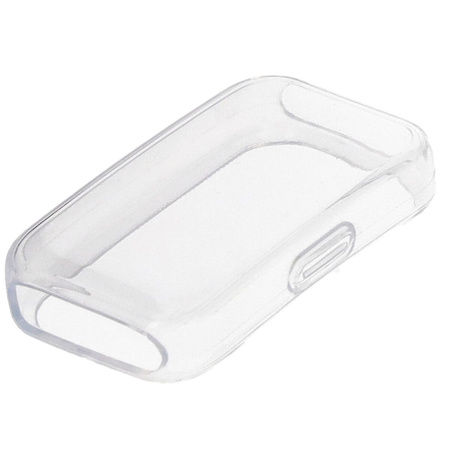 Etui Bizon Case Watch Felipe do Huawei Band 9 / Band 8, przezroczyste