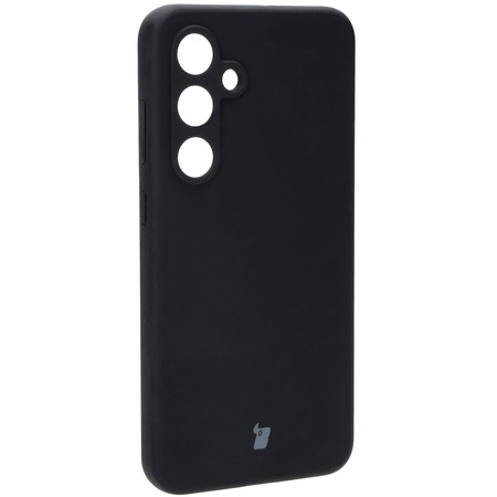 Silikonowe etui Bizon Soft Case do Galaxy S24 FE, czarne