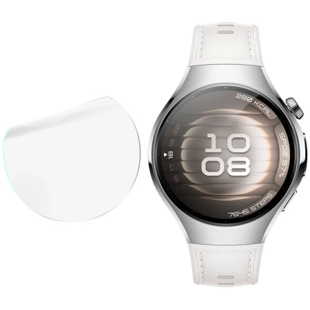 Folia hydrożelowa na ekran Bizon Glass Watch Hydrogel Duo do Huawei Watch 5 42 mm, 2 sztuki