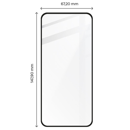 2x Szkło + szybka na aparat Bizon Edge 3D Pack do Xiaomi 12 / 12X
