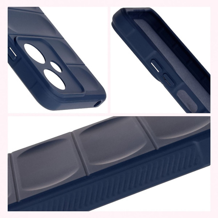 Pancerne etui Bizon Case Tur do Xiaomi Redmi 13C 5G, granatowe