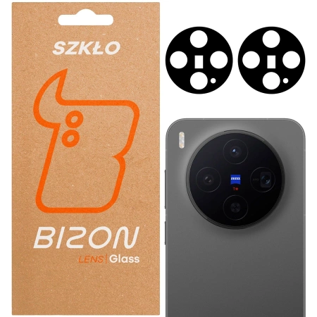 Szkło na aparat Bizon Glass Lens do Vivo X300, 2 sztuki