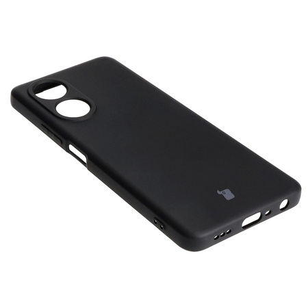 Etui Bizon Case Silicone do Oppo A58 4G, czarne