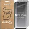 Prywatyzujące szkło hartowane Bizon Glass Clear Shadow do Samsung Galaxy S25 Plus / S24 Plus, przyciemniane