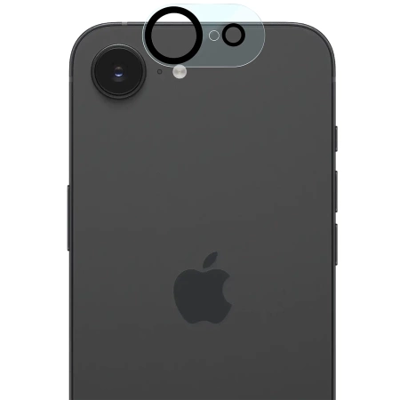 2x Szkło + szybka na aparat Bizon Edge 2 Pack do iPhone 16e