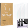 3x Szkło + szybka na aparat BIZON Clear 2 Pack do Xiaomi Poco X6 Pro