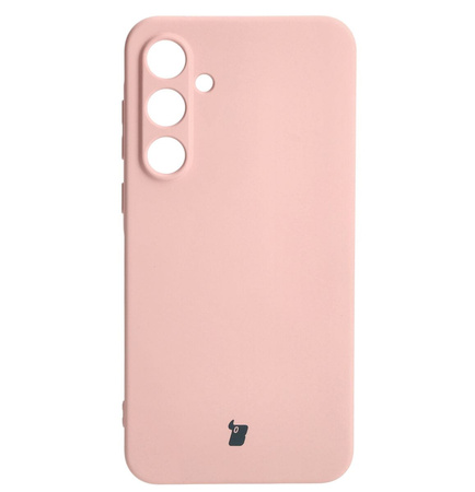 Etui Bizon Case Silicone do Galaxy A55 5G, jasnoróżowe