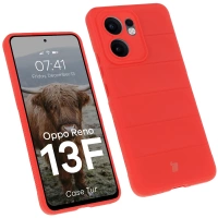 Pancerne etui Bizon Case Tur do Oppo Reno13 F, czerwone