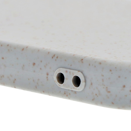 Ekologiczne etui Bizon Bio-Case do iPhone 14, szare