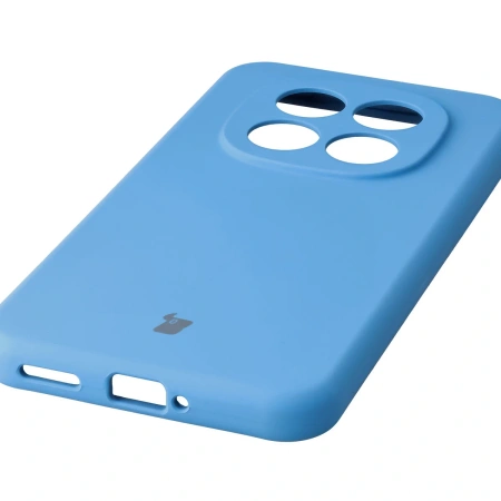 Silikonowe etui Bizon Soft Case do Xiaomi Redmi Note 15 Pro Plus 5G / POCO M8 Pro 5G, niebieskie