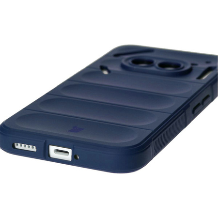 Pancerne etui Bizon Case Tur do Nothing Phone (2a) / (2a) Plus, granatowe