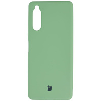 Etui Bizon Case Silicone do Sony Xperia 10 IV, jasnozielone