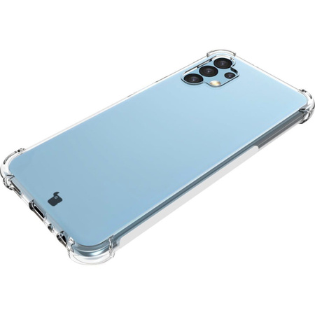 Etui + 2x szkło Bizon Case Clear Pack do Galaxy A13 4G, przezroczyste